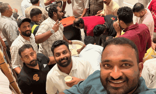യു.ഡി.എഫ് സർക്കാർ: പായസവിരണവുമായി ഇൻകാസ് റുസൈൽ