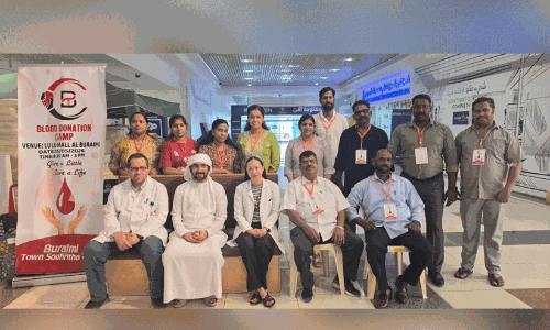 ബുറൈമി ടൗൺ സൗഹൃദ വേദി രക്തദാന ക്യാമ്പ് സംഘടിപ്പിച്ചു