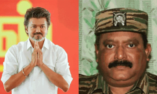 തമിഴ്‌നാട്ടിൽ മുള്ളിവൈക്കാൽ രാഷ്ട്രീയ വിവാദം; മുഖ്യമന്ത്രി വിജയ്‌യുടെ പോസ്റ്റിനെതിരെ ബി.ജെ.പി; പ്രതിരോധിച്ച് ടി.വി.കെ