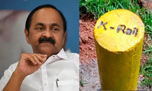 കെ-റെയിൽ റദ്ദാക്കി; മഞ്ഞക്കുറ്റികൾ മാറ്റാനും തീരുമാനം