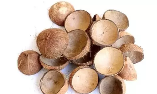 തേ​ങ്ങ​ക്ക് വി​ല​ക്കു​റ​വ്  ചി​ല്ല​റ​ക്കാ​ര​ന​ല്ല ചി​ര​ട്ട;   വ​ൻ ഡി​മാ​ന്റ്