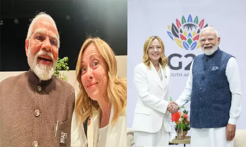 റോമിലേക്ക് സ്വാഗതം, എന്റെ സുഹൃത്തേ!; ജോർജ്ജിയ മെലോണിയുമായി പ്രധാനമന്ത്രി നരേന്ദ്ര മോദി ഇന്ന് കൂടിക്കാഴ്ച നടത്തും