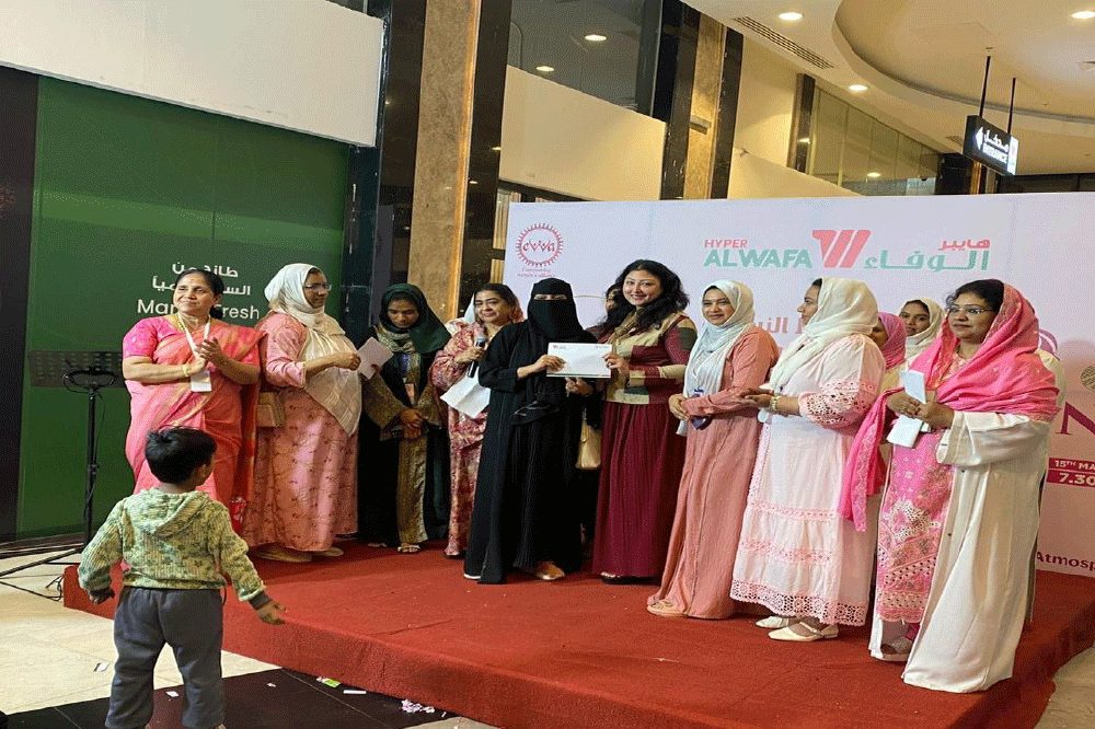 ‘ഇവ’ യുമായി ചേർന്ന് ജിദ്ദ ഹൈപ്പർ അൽവഫയുടെ നൂറാം ദിനാഘോഷം ‘ഇവ’ യുമായി ചേർന്ന് ജിദ്ദ ഹൈപ്പർ അൽവഫയുടെ നൂറാം ദിനാഘോഷം