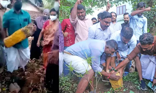 മധുരം പങ്കുവെച്ച് ജയിൽവാസം അനുഷ്ഠിച്ച സമരക്കാർ