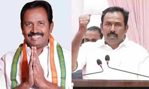 ഇത് നിങ്ങളുടെ സത്യപ്രതിജ്ഞയുടെ ഭാഗമല്ല: തമിഴ്‌നാട്ടിൽ രാഹുൽ-രാജീവ് മുദ്രാവാക്യം വിളിച്ച കോൺഗ്രസ് എം.എൽ.എയെ തിരുത്തി ഗവർണർ
