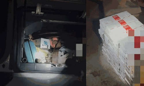 അനധികൃതമായി കടത്താൻ ശ്രമിച്ച പുകയില ഉൽപന്നങ്ങൾ പിടികൂടി അനധികൃതമായി കടത്താൻ ശ്രമിച്ച പുകയില ഉൽപന്നങ്ങൾ പിടികൂടി