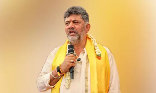 ക​ർ​ണാ​ട​ക മു​ഖ്യ​മ​ന്ത്രി​യാ​കു​മോ എ​ന്ന് കാ​ലം ഉ​ത്ത​രം ന​ൽ​കും -ഡി.​കെ. ശി​വ​കു​മാ​ർ