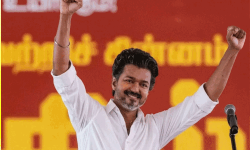വിജയ് സർക്കാറിൽ വി.സി.കെ, മുസ്ലിം ലീഗ് മന്ത്രിമാരും, സത്യപ്രതിജ്ഞ ചെയ്ത് അധികാരമേറ്റു