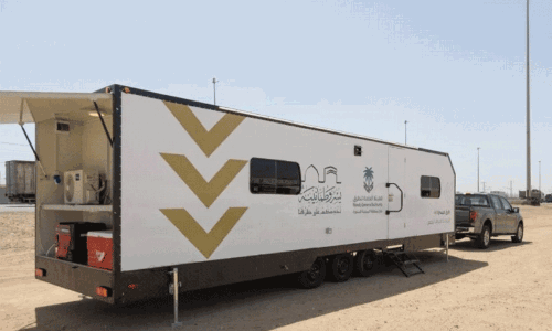 മക്ക-മദീന പാതയിൽ തീർത്ഥാടകർക്ക് തുണയായി ‘മൊബൈൽ കാരവൻ’