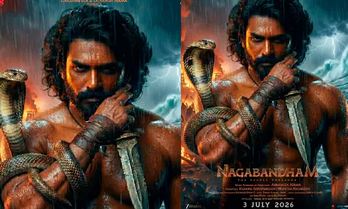വിരാട് കർണ്ണ നായകനാകുന്ന മിത്തോളജിക്കൽ ആക്ഷൻ അഡ്വഞ്ചർ നാഗബന്ധം റിലീസ് പ്രഖ്യാപിച്ചു