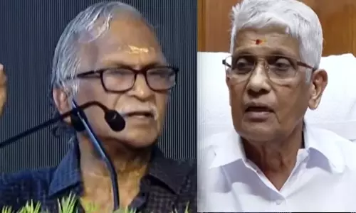 സുകുമാരൻ നായർക്കെതിരെ കടുത്ത വിമർശനവുമായി ശ്രീകുമാരൻ തമ്പി; ആരോപണം മുഖ്യമന്ത്രിയെ വേദിയിലിരുത്തി