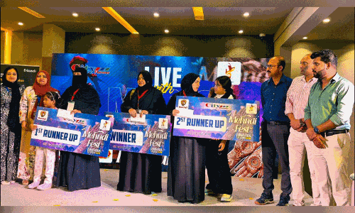 ജുബൈലിൽ വർണാഭമായി സിറ്റിഫ്ലവർ ‘മെഹന്തി ഫെസ്റ്റ് 2026’