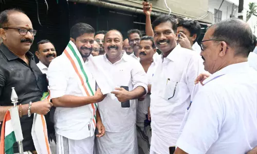സ്വന്തം മന്ത്രി ഒ.ജെ. ജനീഷിനെ വരവേറ്റ് കൊടുങ്ങല്ലൂർ