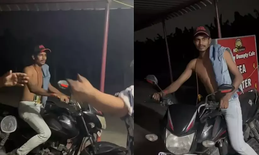 സ്ത്രീകളുടെ സുരക്ഷക്ക് വിജയ് പറഞ്ഞിട്ടാണെന്ന്; കോയമ്പത്തൂരിൽ ദമ്പതികളെ ബൈക്കിൽ പിന്തുടർന്ന് മദ്യപൻ സ്ത്രീകളുടെ സുരക്ഷക്ക് വിജയ് പറഞ്ഞിട്ടാണെന്ന്; കോയമ്പത്തൂരിൽ ദമ്പതികളെ ബൈക്കിൽ പിന്തുടർന്ന് മദ്യപൻ