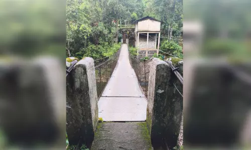 വെം​ബ്ലി, പാ​ലം ക​ട​ക്കു​മോ? തേ​ന്‍പു​ഴ​യി​ലെ കോ​ണ്‍ക്രീ​റ്റ് പാ​ലം നാട്ടുകാരുടെ പ​തി​റ്റാ​ണ്ടു​ക​ളു​ടെ സ്വ​പ്നം