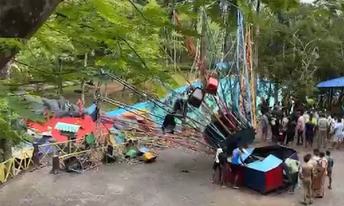 thiruvananthapuram amusement park accident