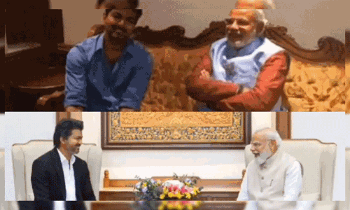 വിജയ്-മോദി കൂടിക്കാഴ്ചക്കൊപ്പം 12 വർഷം മുൻപുള്ള പഴയ ചിത്രവും വൈറൽ! വിജയ്-മോദി കൂടിക്കാഴ്ചക്കൊപ്പം 12 വർഷം മുൻപുള്ള പഴയ ചിത്രവും വൈറൽ!