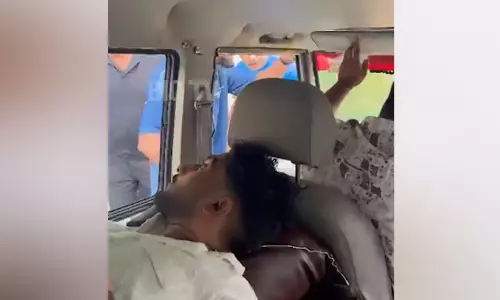 രോഗിയുമായി പോയ ആംബുലൻസ് തടഞ്ഞ് ഡ്രൈവർക്ക് മർദനം