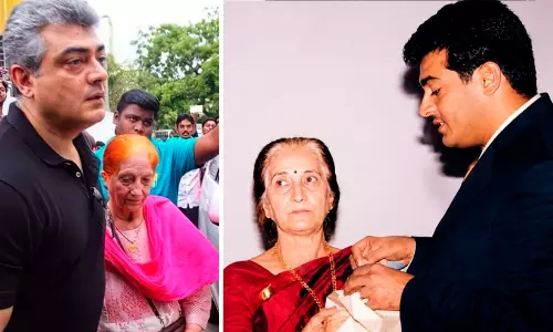 നടൻ അജിത് കുമാറിന്റെ അമ്മ മോഹിനി മണി അന്തരിച്ചു; സംസ്കാരം ചെന്നൈയിൽ
