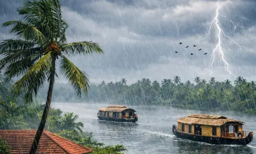 സംസ്ഥാനത്ത് എട്ട് ജില്ലകളിൽ യെല്ലോ അലർട്ട്; ഒറ്റപ്പെട്ട ശക്തമായ മഴക്ക് സാധ‍്യത