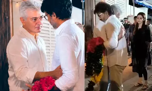 നടൻ അജിത് കുമാറിന്റെ അമ്മയുടെ സംസ്കാര ചടങ്ങിനെത്തി വിജയ്, ഒപ്പം തൃഷയും