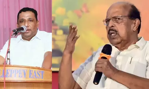 ‘റെജി ചെറിയാന് സമ്പത്തിന്റെ അഹങ്കാരം, തോട്ടപ്പള്ളി സ്പിൽവേയുടെ ഷട്ടർ നന്നാക്കാൻ ധൈര്യമു​​ണ്ടോ’ -രൂക്ഷ വിമർശനവുമായി ജി. സുധാകരൻ