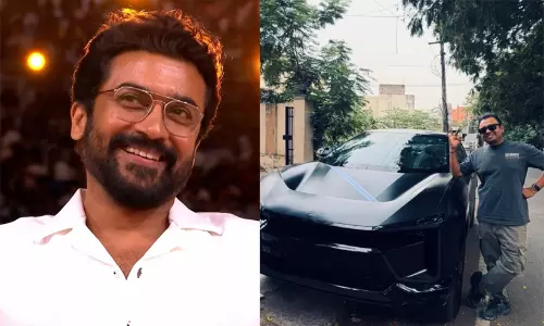 കറുപ്പിന്‍റെ 300 കോടി നേട്ടം; അണിയറ പ്രവർത്തകർക്ക് ആഡംബര കാറുകൾ സമ്മാനിച്ച് സൂര്യ