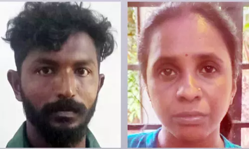 സ്കൂട്ടറിലെത്തി മാല കവർച്ച; രണ്ടുപേർ അറസ്റ്റിൽ സ്കൂട്ടറിലെത്തി മാല കവർച്ച; രണ്ടുപേർ അറസ്റ്റിൽ