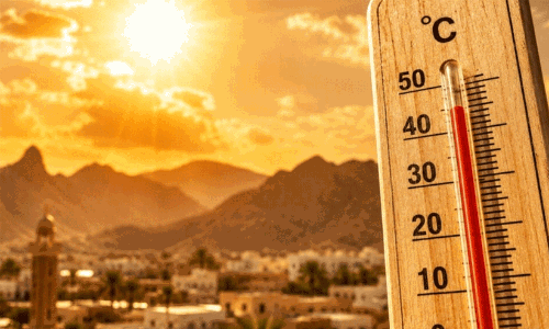 ഒമാനിൽ ഉഷ്ണതരംഗം പിടിമുറുക്കുന്നു; അഞ്ചിടങ്ങളിൽ രാജ്യത്തെ ഏറ്റവും ഉയർന്ന താപനില 48° C രേഖപ്പെടുത്തി