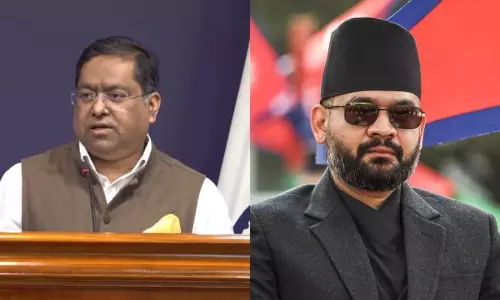 ഇന്ത്യ-നേപ്പാൾ അതിർത്തി തർക്കത്തിൽ മൂന്നാം കക്ഷികൾ വേണ്ട; നേപ്പാൾ പ്രധാനമന്ത്രിക്ക് മറുപടിയുമായി ഇന്ത്യൻ വിദേശകാര്യ മന്ത്രാലയം ഇന്ത്യ-നേപ്പാൾ അതിർത്തി തർക്കത്തിൽ മൂന്നാം കക്ഷികൾ വേണ്ട; നേപ്പാൾ പ്രധാനമന്ത്രിക്ക് മറുപടിയുമായി ഇന്ത്യൻ വിദേശകാര്യ മന്ത്രാലയം