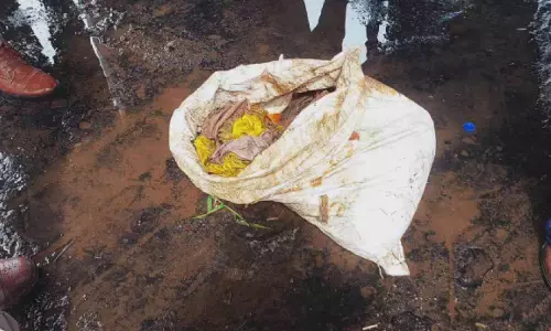 പമ്പയിൽ ചാക്കിൽ കെട്ടിയ തലയോട്ടിയും അസ്ഥികളും കണ്ടെത്തി