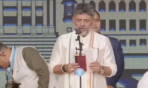 DK Shivakumar takes oath as CM