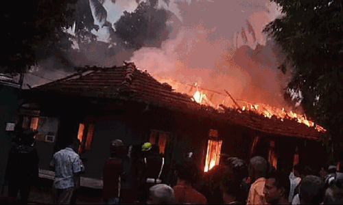 Sri Lanka Fire