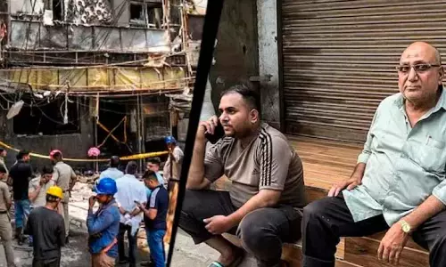ഡൽഹി തീപിടിത്തം; ഹോട്ടലുടമ അറസ്റ്റിൽ, ഒരു കുടുംബത്തിന് നഷ്ടമായത് എട്ടുപേരെ