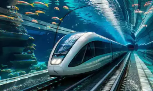 ഇന്ത്യയിൽ പത്തുനില കെട്ടിടത്തേക്കാൾ ആഴത്തിൽ നദിക്കടിയിൽ ഒരു മെട്രോ സ്റ്റേഷൻ!
