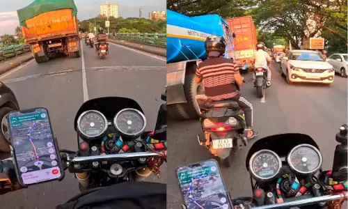 അച്ചടക്കമെന്നു പറഞ്ഞാൽ ഇതാണ് അച്ചടക്കം; കേരളത്തിലെ ട്രാഫിക് നിയമപാലനത്തെ പ്രശംസിച്ച് ഉത്തരാഖണ്ഡ് സ്വദേശി