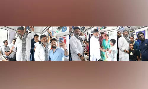 നമ്മ മെട്രോയിൽ നമ്മ മുഖ്യമന്ത്രി