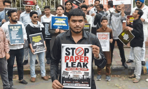 Neet paper leak
