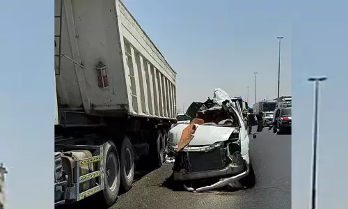 Dubai Accident