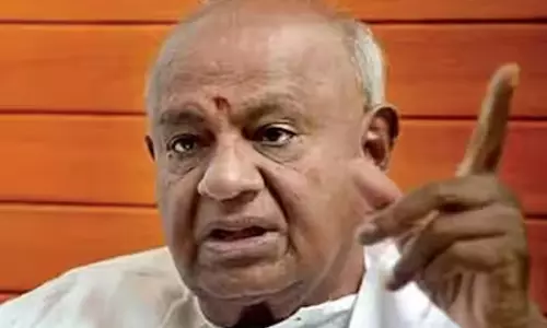 ‘ജെ.ഡി.എസിനെ മാത്രമല്ല, കർണാടകയിലെ ജനങ്ങളെയാകെ അപമാനിക്കുന്നതിന് തുല്യം’ -ദേവഗൗഡക്ക് രാജ്യസഭ സീറ്റ് നൽകാത്തതിൽ ബി.ജെ.പിക്കെതിരെ ആഞ്ഞടിച്ച് കോൺഗ്രസ്