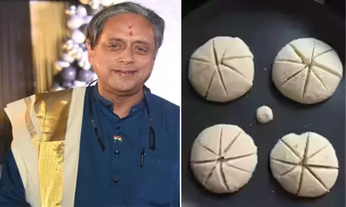 ഇഡ്ഡലി മുറിച്ചു ത്രികോണാകൃതിയിലാക്കി; ‘ഇറ്റലിക്കാർ പിസ്സയെന്ന് തെറ്റിദ്ധരിച്ചേക്കാം, പക്ഷേ പിസ്സയുടെ മേൽ സാമ്പാർ ഒഴിക്കരുത്’: സോഷ്യൽ മീഡിയയെ ട്രോളി ശശി തരൂർ