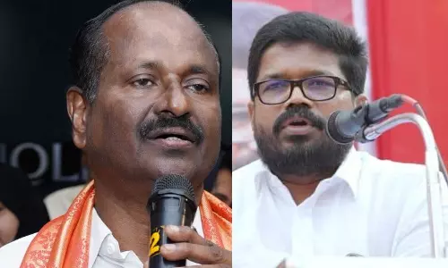 കെ.കെ. രാഗേഷിനെതിരെ ഒളിയാക്രമണ​മെന്ന് കാരായി രാജൻ; ‘നമ്മൾ തീയാവണം, കാട്ടുതീയാവണ​’മെന്ന് ആഹ്വാനം; അണികളു​ടെ രൂക്ഷവിമർശനം