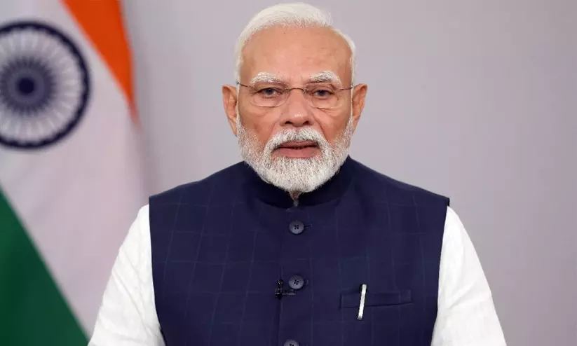 മോദിയെ അഭിനന്ദിച്ച് ശൈഖ് മുഹമ്മദ് മോദിയെ അഭിനന്ദിച്ച് ശൈഖ് മുഹമ്മദ്
