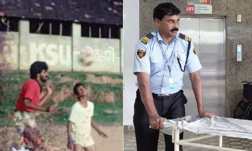 അന്ന് കാൽപന്ത് കളിയിലെ ഡിഫൻഡർ ഇന്ന് ആശുപത്രി കാവൽക്കാരൻ