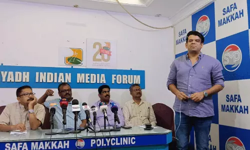സമീൽ ഇല്ലിക്കലിന് റിയാദ് ഇന്ത്യൻ മീഡിയ ഫോറത്തി​െൻറ വൈകാരികമായ അനുശോചനം
