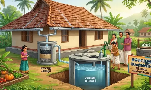 മഴത്തുള്ളികളേ, നിങ്ങൾ വെറുതെ പോകേണ്ട:  മഴവെള്ള സംഭരണത്തിന്റെ ഗുണങ്ങൾ ഇവയെല്ലാം...