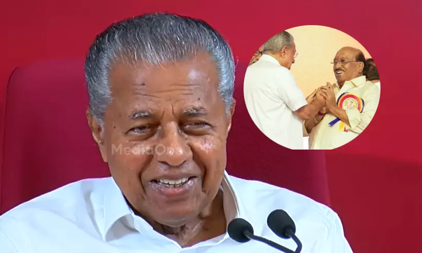 വെള്ളാപ്പള്ളി പറഞ്ഞത് മുസ്ലിം വിഭാഗത്തിനെതിരായാണ് കേരളീയ സമൂഹം കണക്കാക്കിയത് -പിണറായി; ‘വെള്ളാപ്പള്ളിയെ കാറിൽ കയറ്റിയതിൽ തെറ്റില്ല’ വെള്ളാപ്പള്ളി പറഞ്ഞത് മുസ്ലിം വിഭാഗത്തിനെതിരായാണ് കേരളീയ സമൂഹം കണക്കാക്കിയത് -പിണറായി; ‘വെള്ളാപ്പള്ളിയെ കാറിൽ കയറ്റിയതിൽ തെറ്റില്ല’