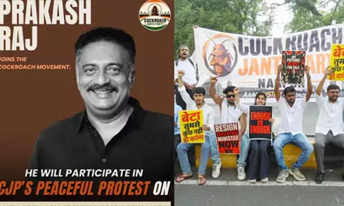 പരാജയത്തിന്‍റെ ഉത്തരവാദിത്തം സർക്കാർ ഏറ്റെടുക്കണം; ബെംഗളൂരുവിൽ സി.ജെ.പി പ്രതിഷേധത്തിൽ താനുമുണ്ടാവുമെന്ന് പ്രകാശ് രാജ്