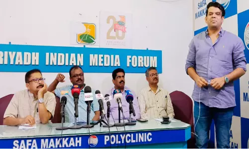 സമീൽ ഇല്ലിക്കലിന് റിയാദ് ഇന്ത്യൻ മീഡിയ ഫോറത്തിെൻറ അനുശോചനം സമീൽ ഇല്ലിക്കലിന് റിയാദ് ഇന്ത്യൻ മീഡിയ ഫോറത്തിെൻറ അനുശോചനം