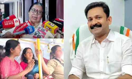 ‘പേര് മഹിളാ മോർച്ച, മഹിളാ അസോസിയേഷൻ ​എന്നൊക്കെ.. പക്ഷേ സ്ത്രീകൾക്ക്‌ ഇന്ദിര ഗ്യാരന്റി കൊടുക്കുന്നതിൽ അലമ്പുണ്ടാക്കുന്നതും ഇവർ തന്നെ...’ -പരിഹാസവുമായി ജിന്റോ ജോൺ